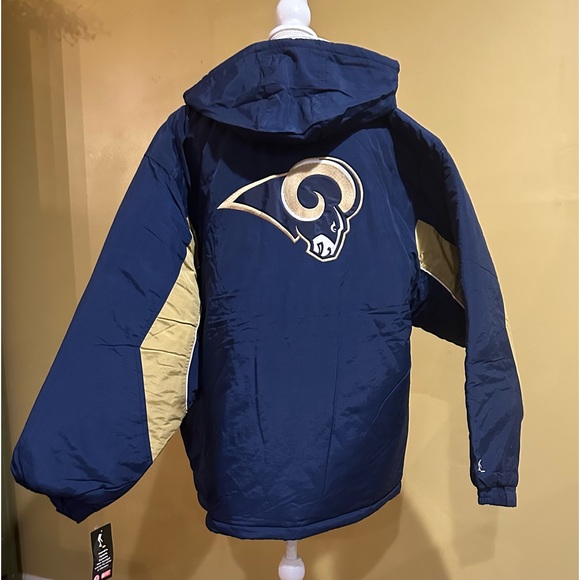 Nostalgic St Louis Rams Men’s Winter Coat - Picture 2 of 4